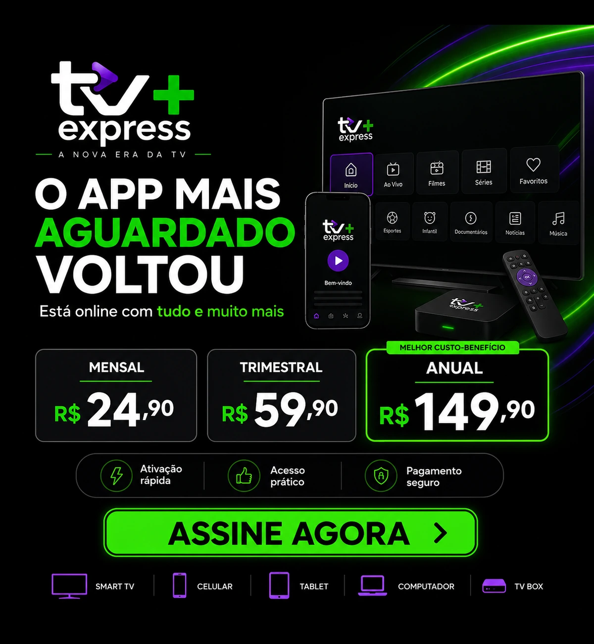 Recarga TV+Express